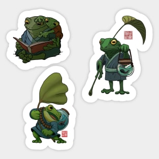 A Frog and His Son Variety Pack 02 Sticker